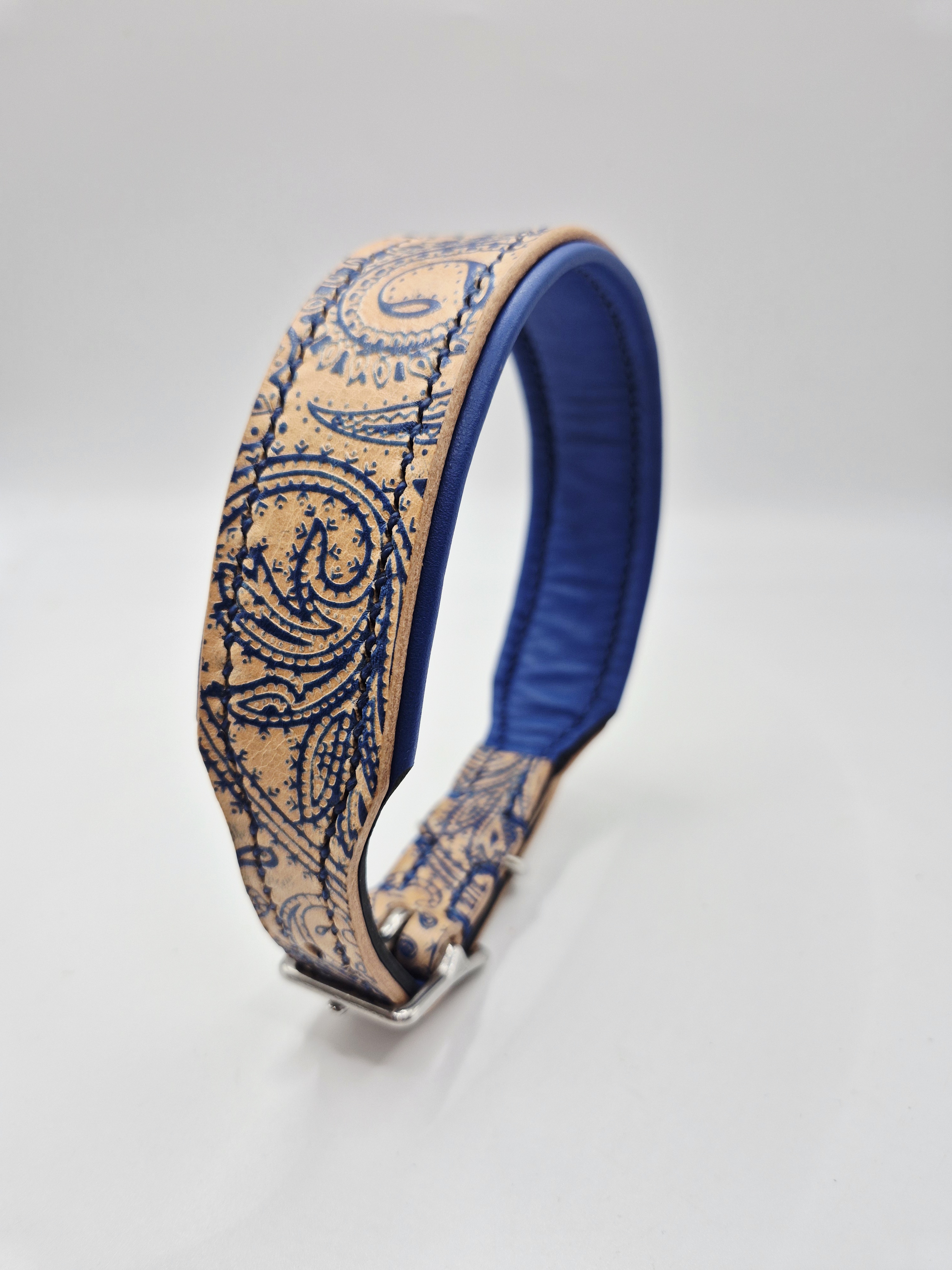 Lederhalsband 34-40cm Halsumfang