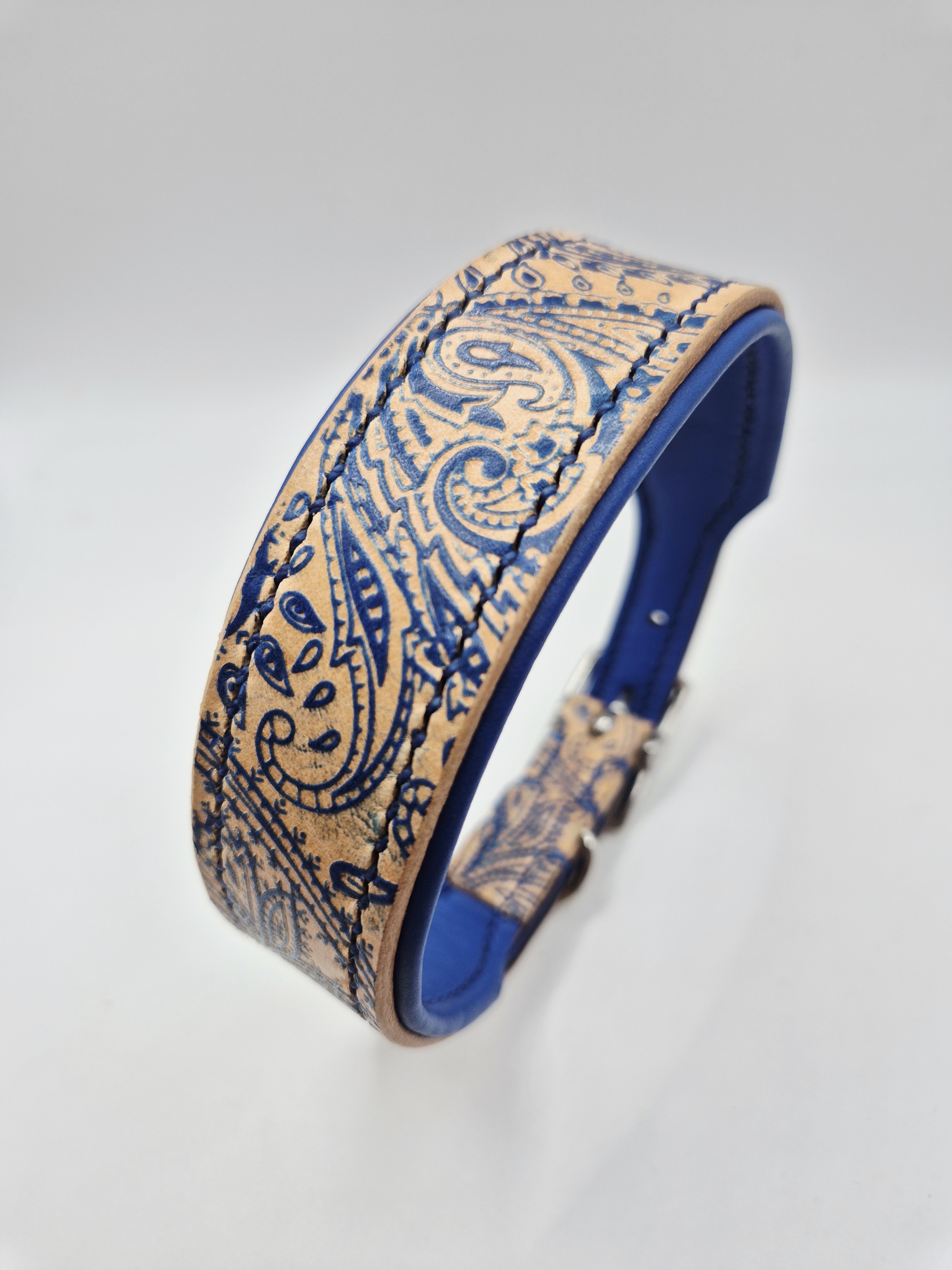 Lederhalsband 34-40cm Halsumfang