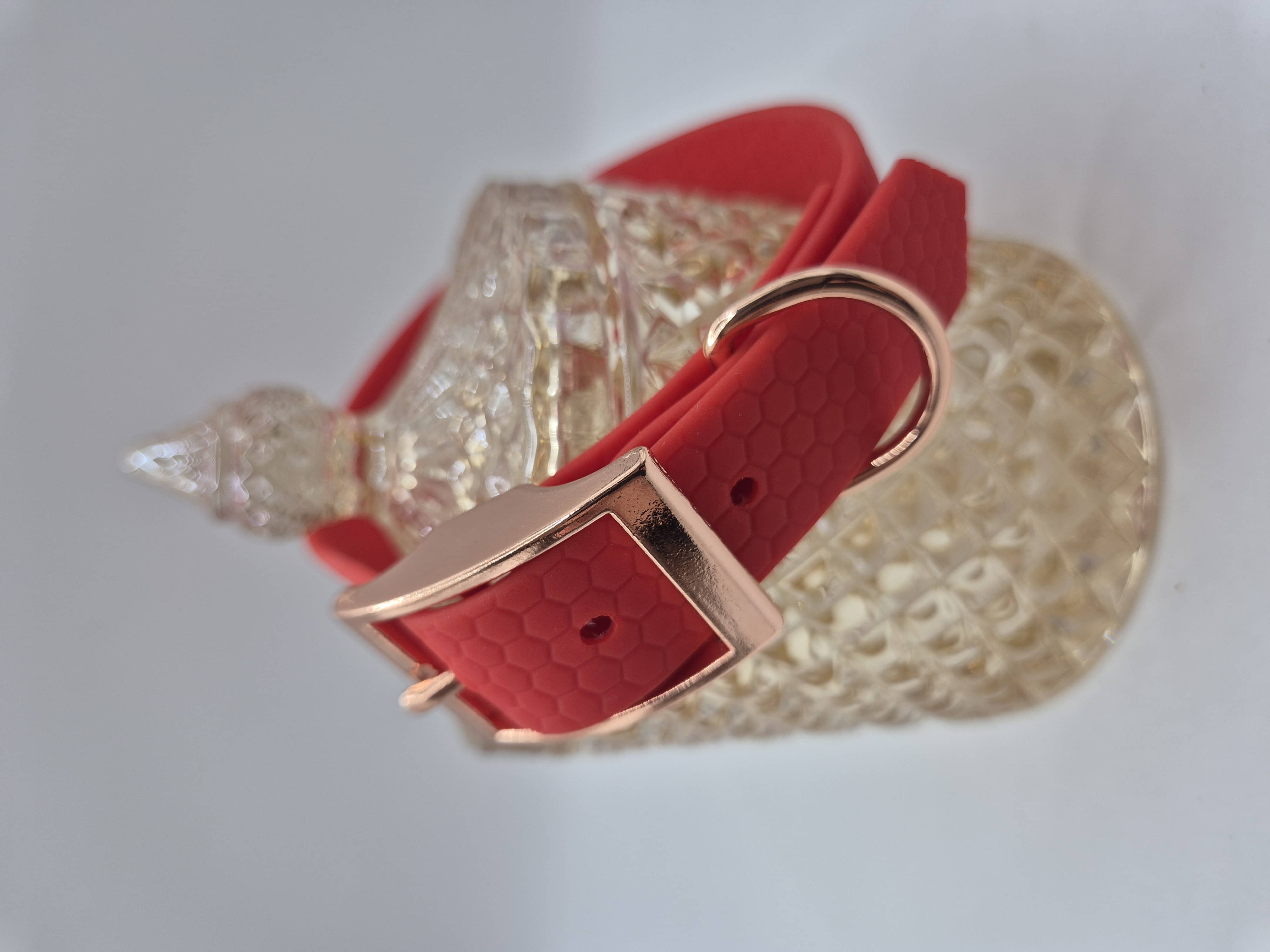Hexa Halsband Rot