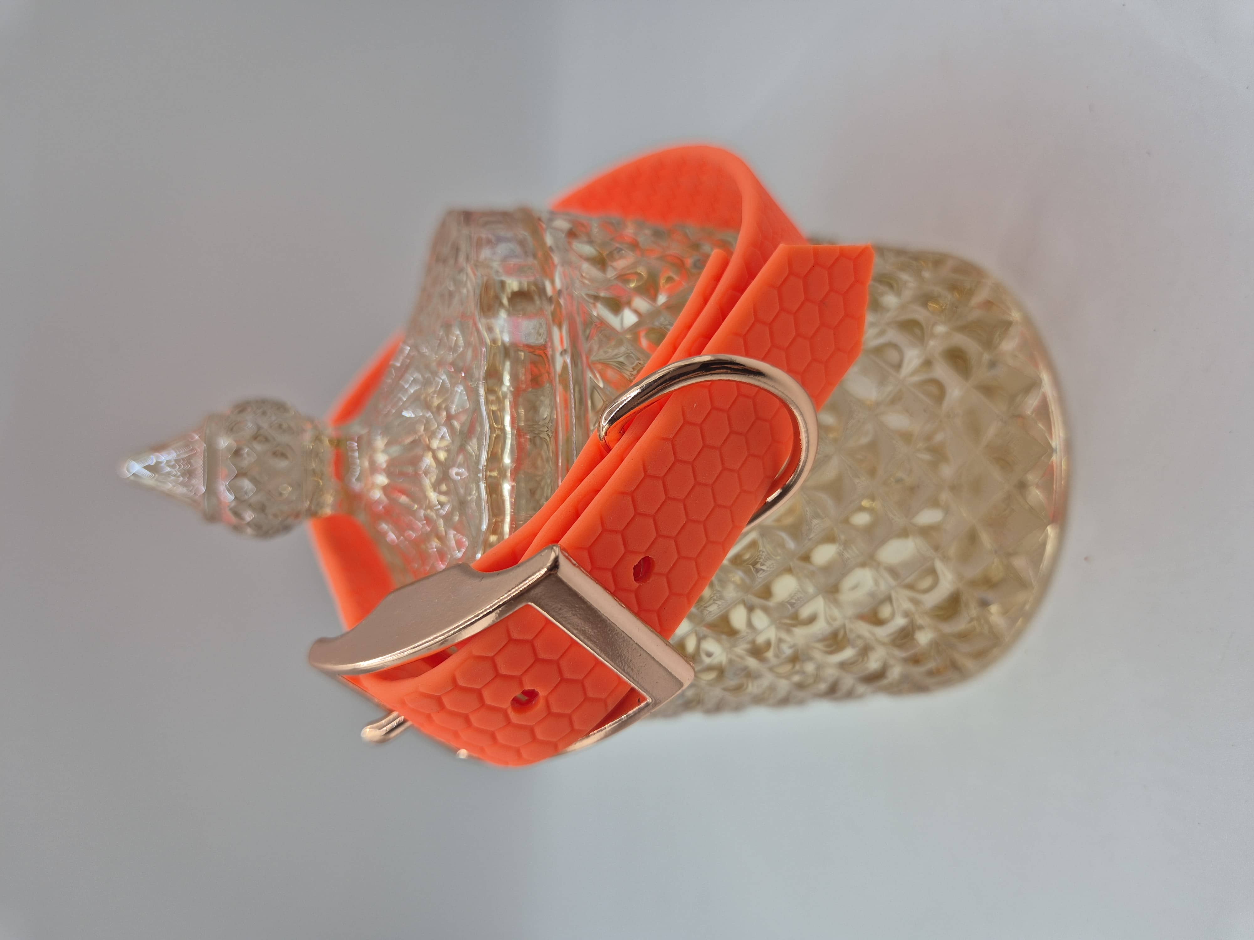 Hexa Halsband Neonorange