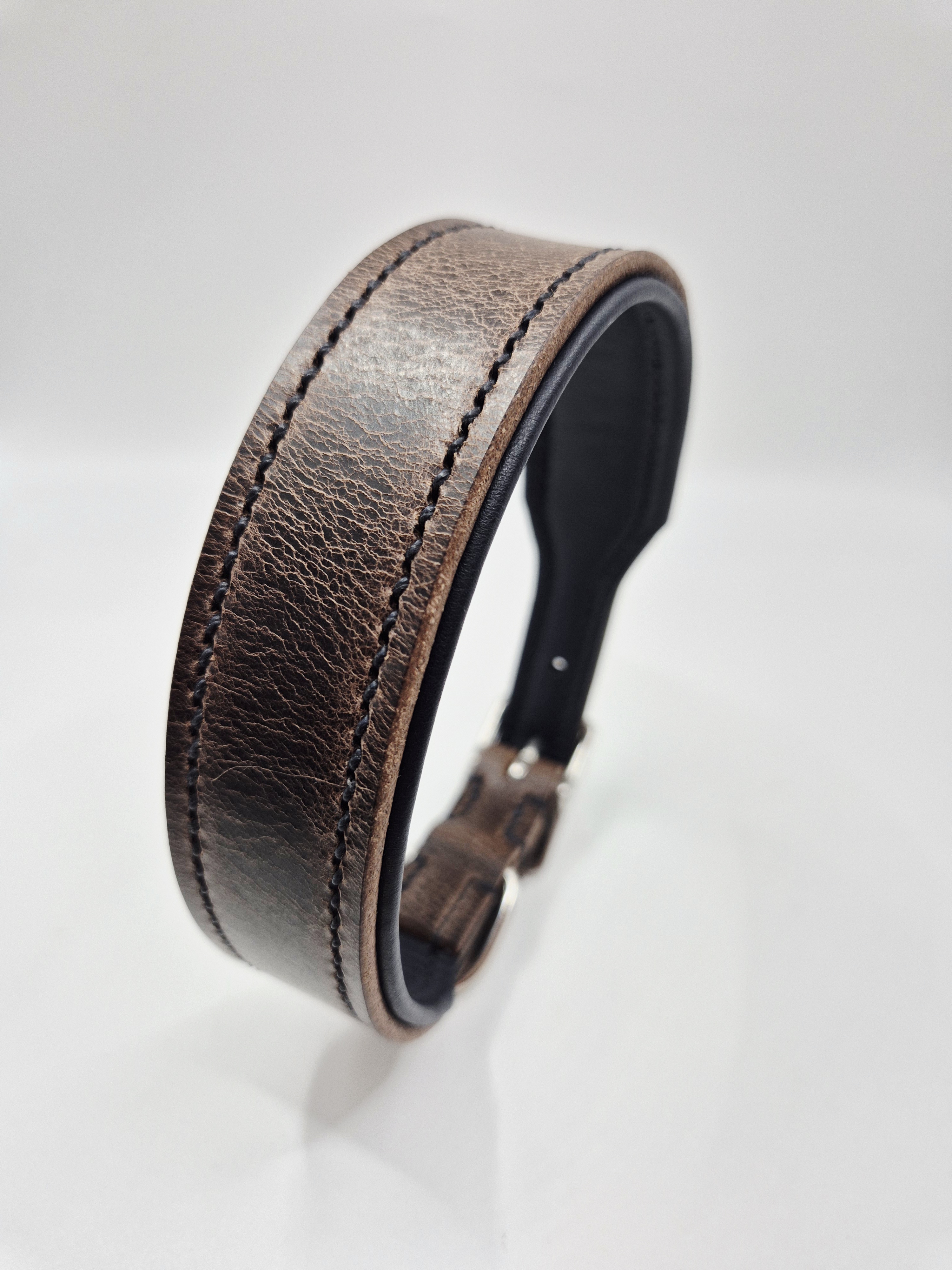 Lederhalsband 34-40cm Halsumfang